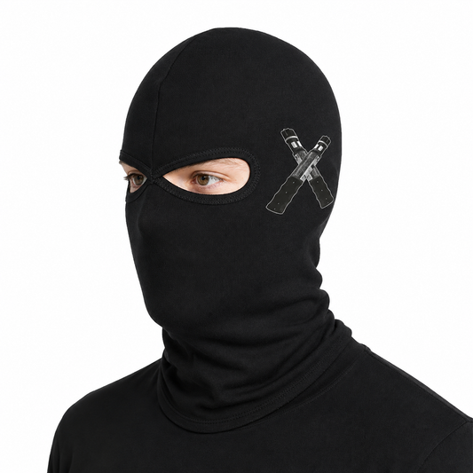 Cagoule noire Pyro