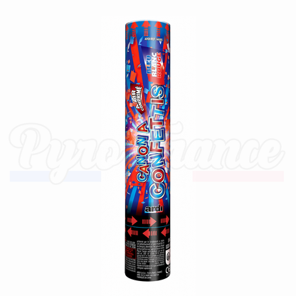 Canon à confettis Bleu Blanc Rouge
