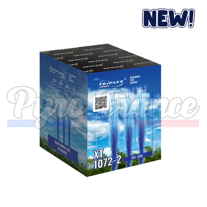 Jet de fumée colorée